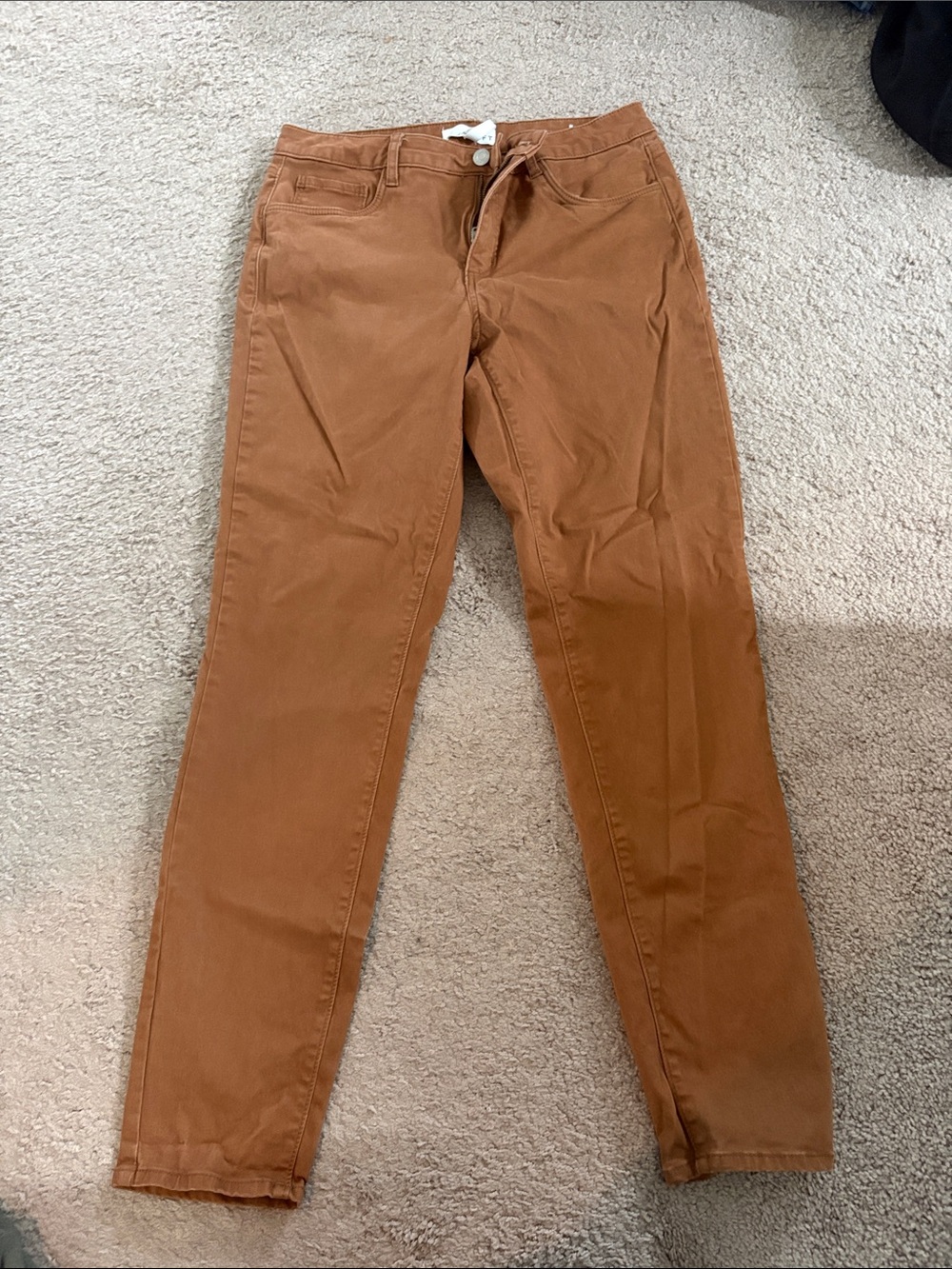 LOFT Skinny Jeans in Cognac
